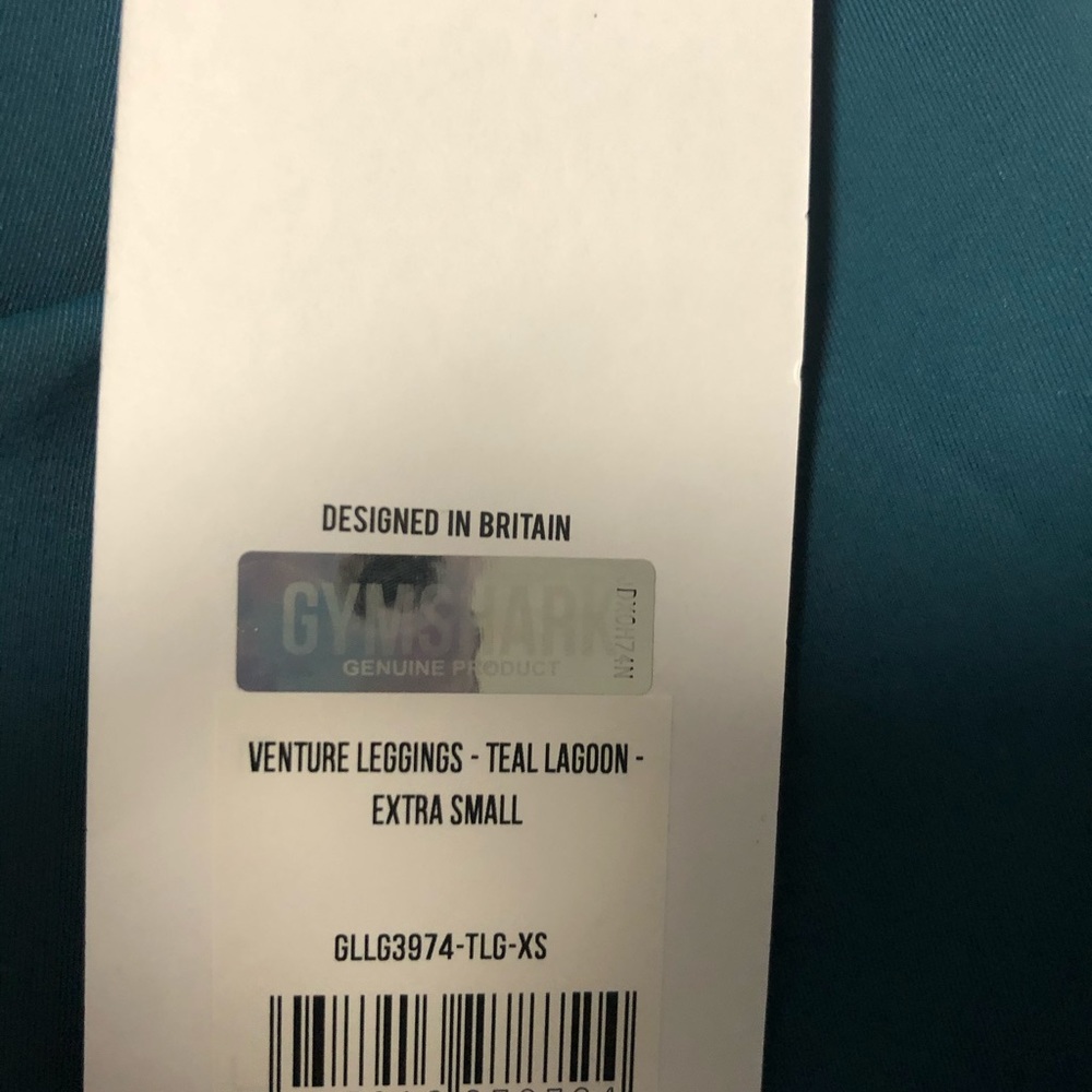 Gymshark venture legging real lagoon